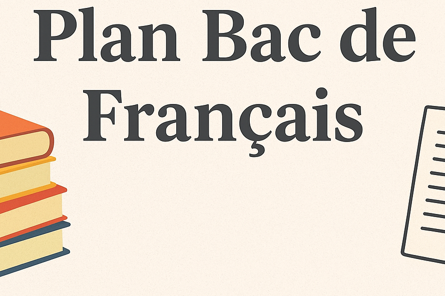 Plan bac de français