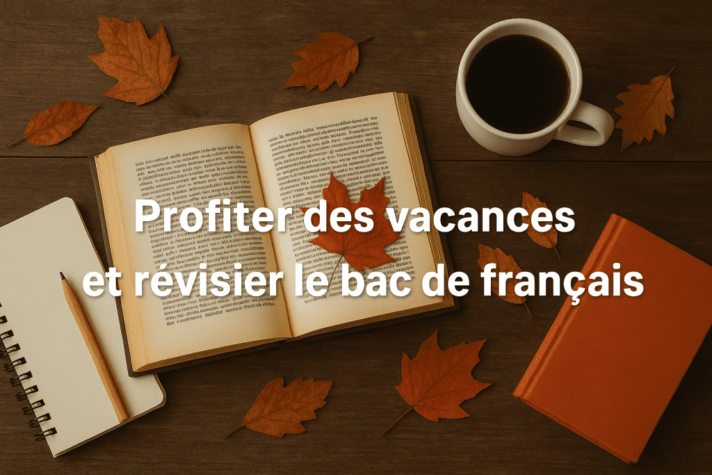 vacances et révisions du bac de français