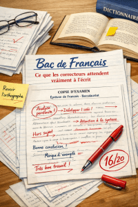 bac de français : ce que les correcteurs attendent à l'écrit